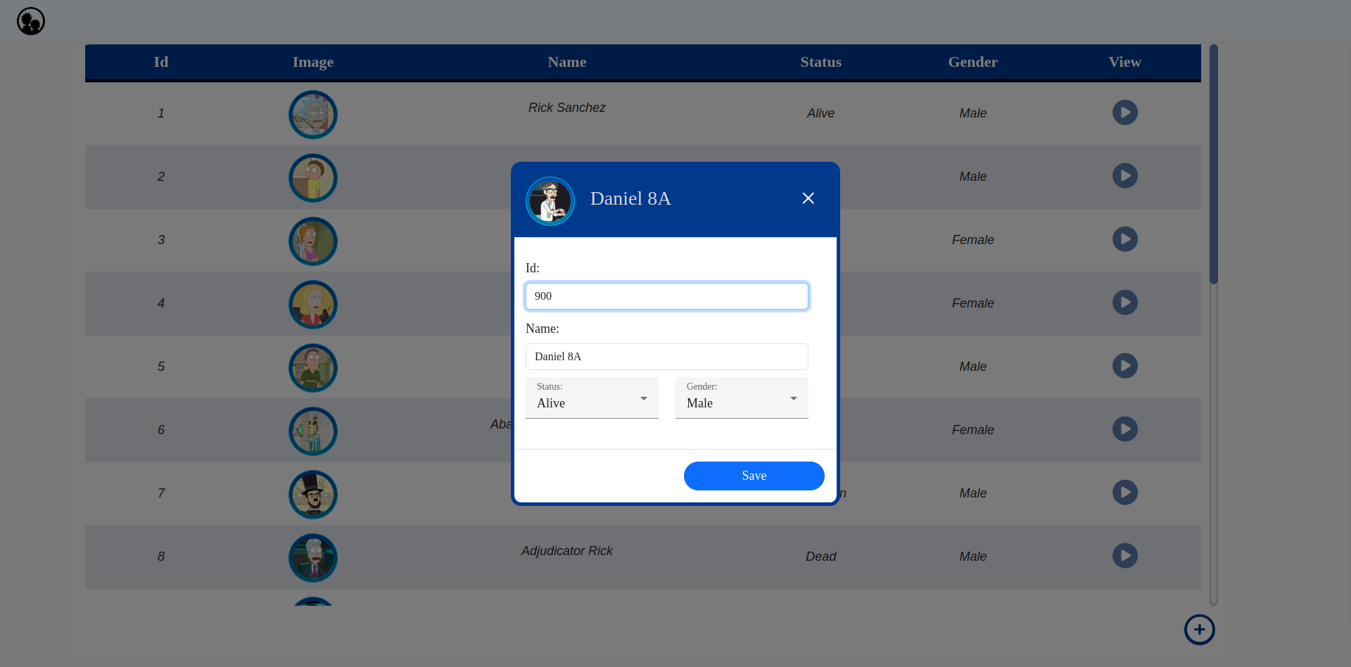 RickMorty Build · Workflow runs · daochoam/RickMorty · GitHub