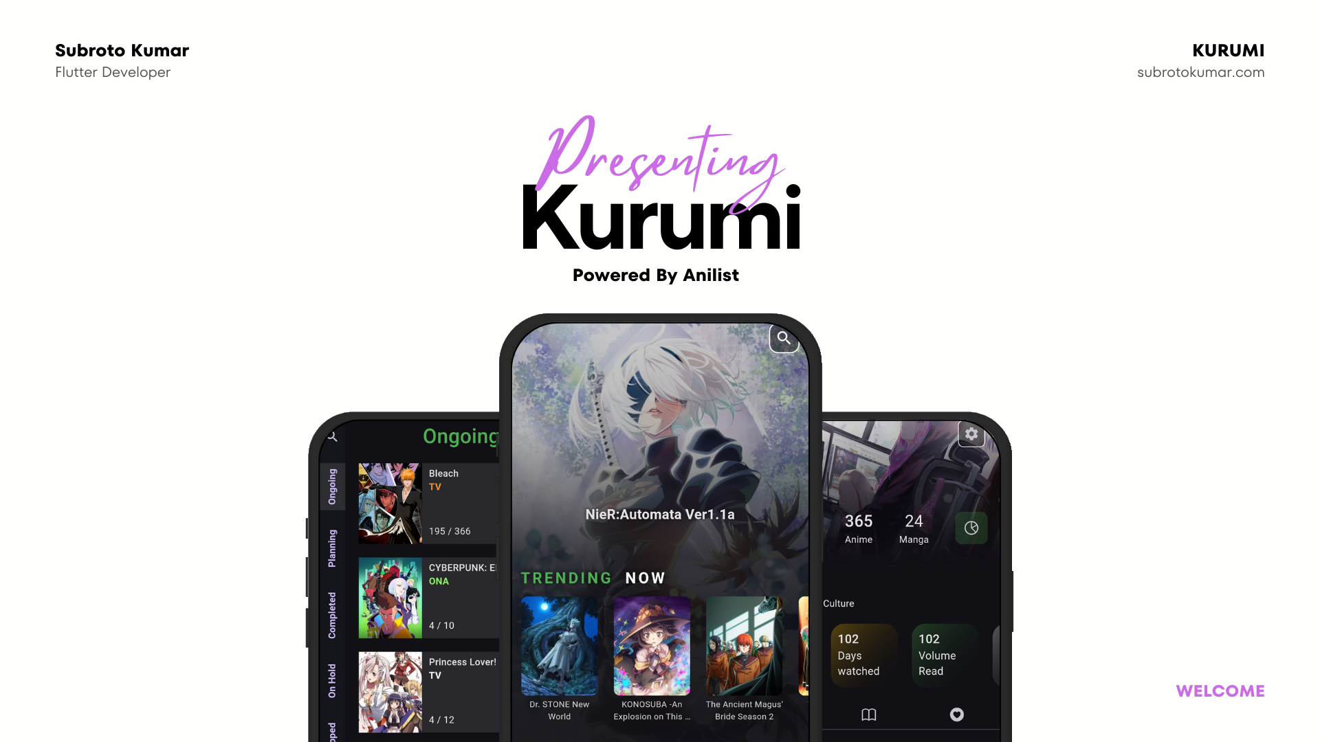 A anime streaming app made using flutter