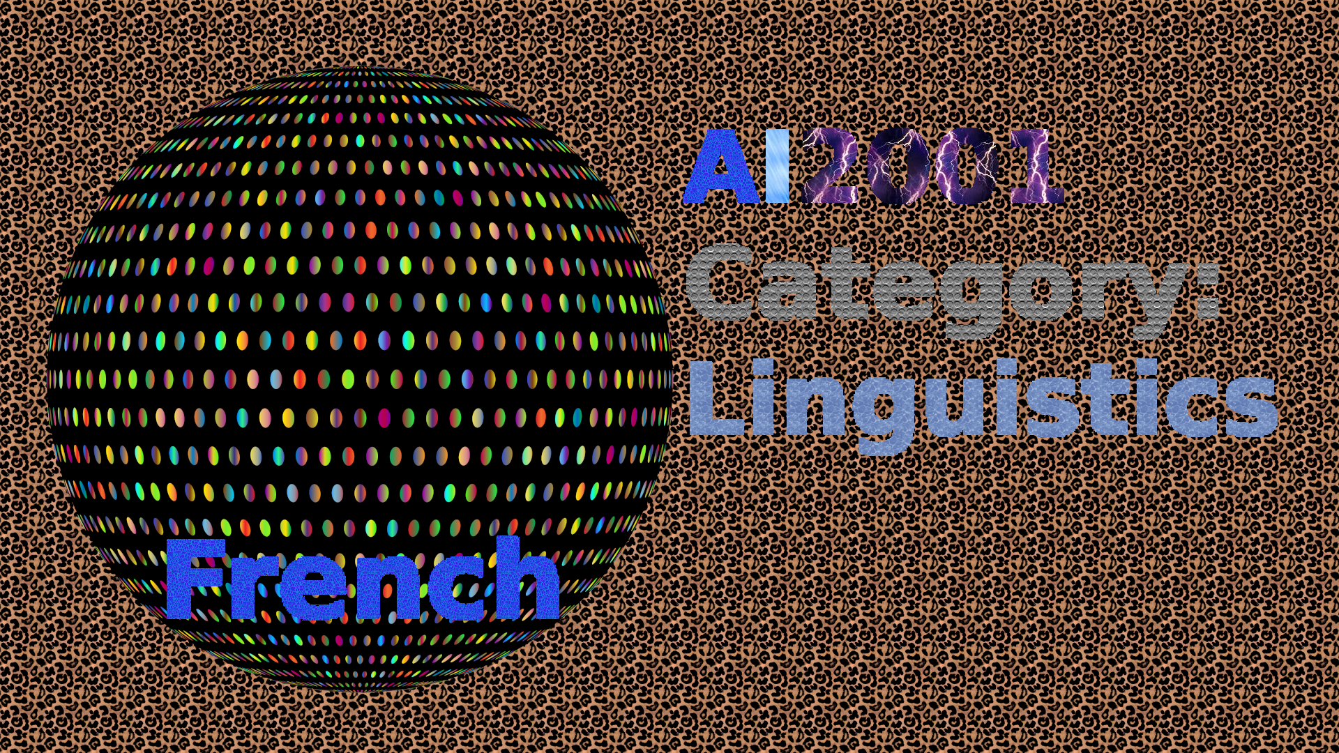 AI2001_Category-Linguistics-SC-French