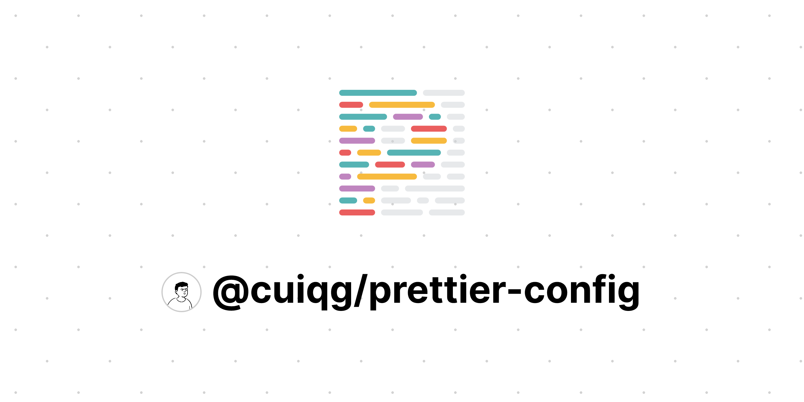 GitHub - cuiqg/prettier-config: Prettier config for @cuiqg · GitHub