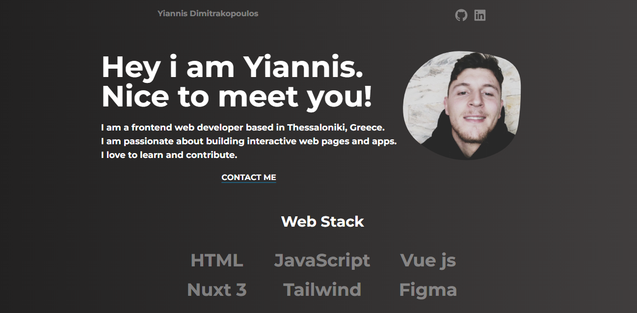 GitHub - DimYiannis/My_Portfolio: Have a look at my portfolio site ...
