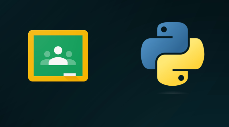 Python-Google-Classroom-Automation