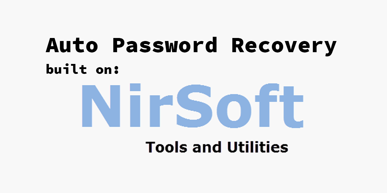 GitHub - hirusha-adi/Auto-Nirsoft: Automate tools made by https://www ...