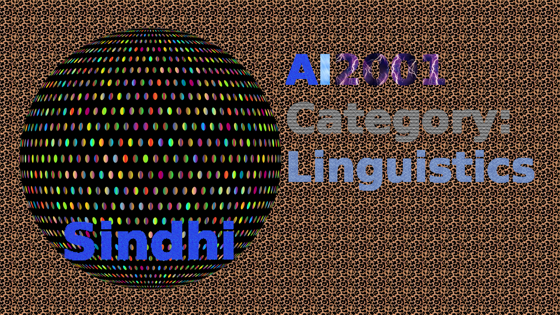 AI2001_Category-Linguistics-SC-Sindhi