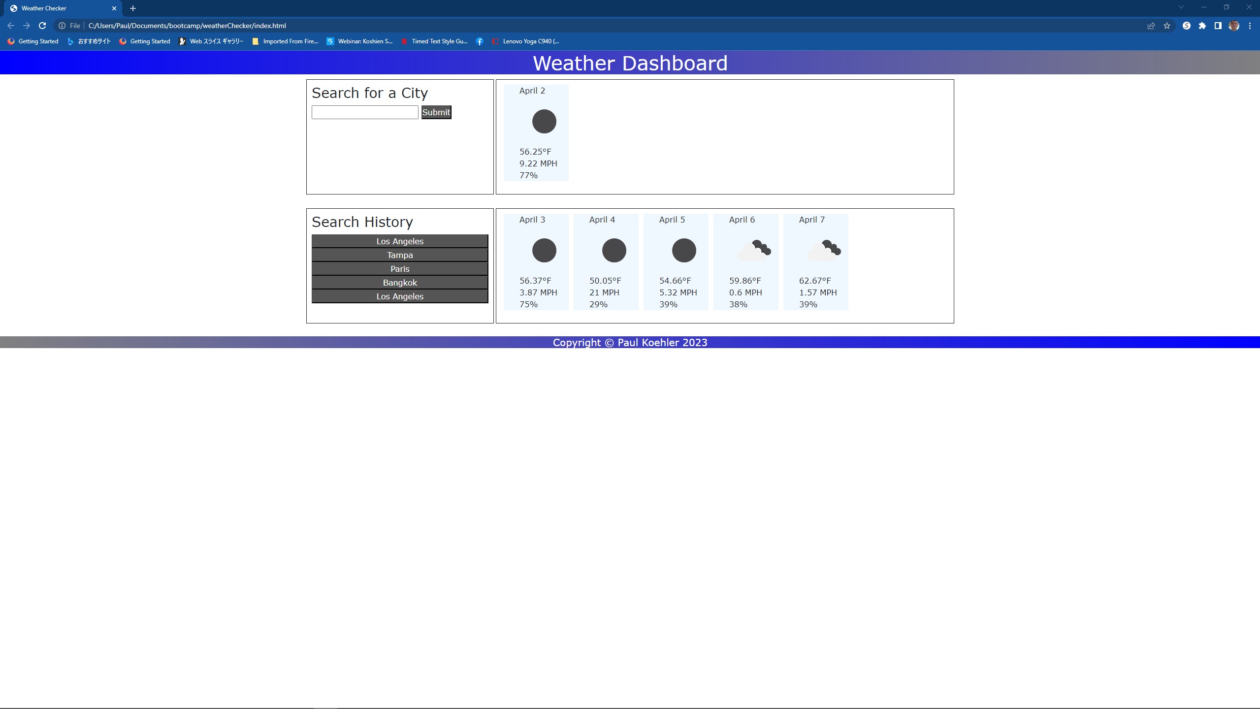 GitHub - pk50sshowa/weatherChecker: This application checks the weather ...