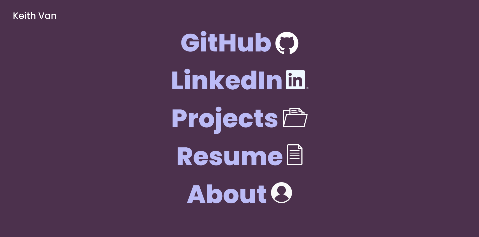 GitHub - NVious7/Portfolio: Portfolio Website created for and by Keith Van