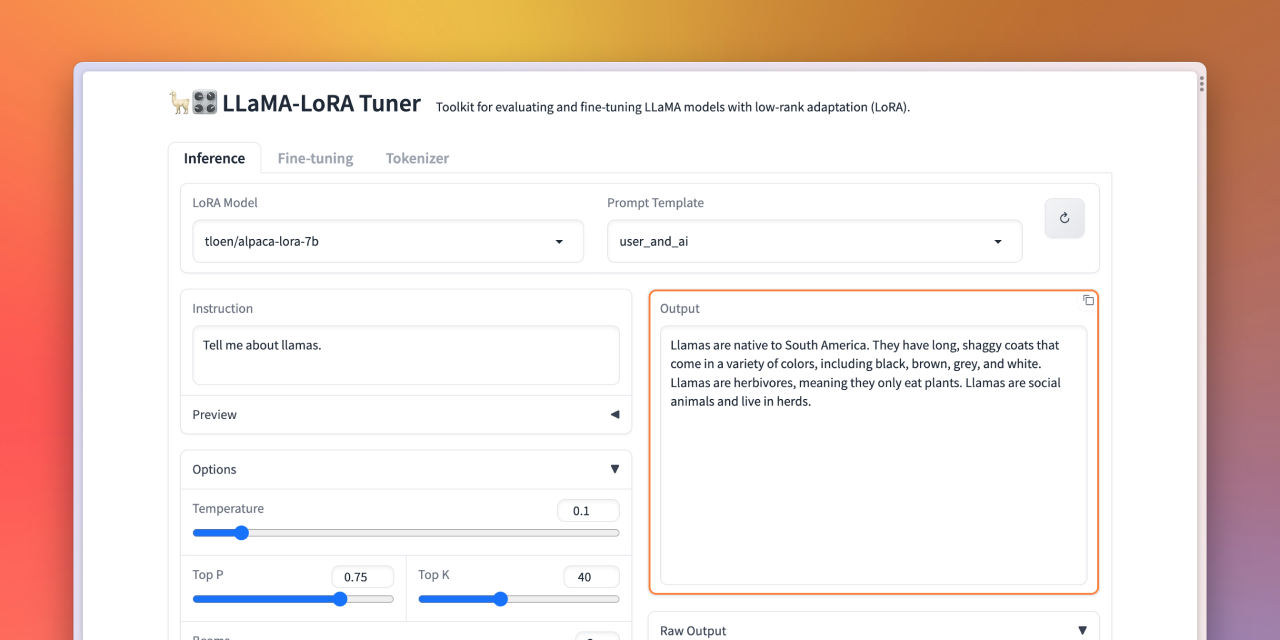 llama-lora-tuner