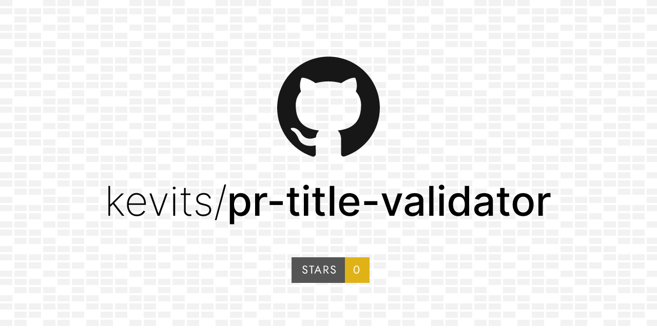 pr-title-validator