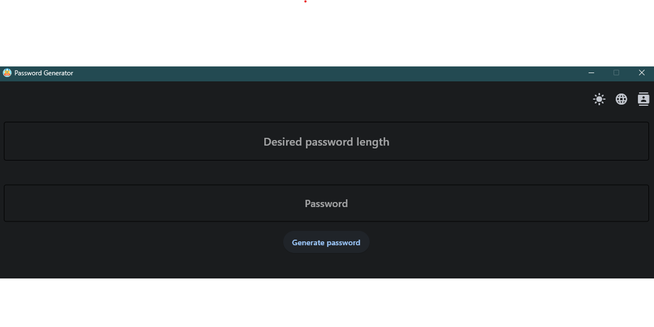 PasswordGenerator