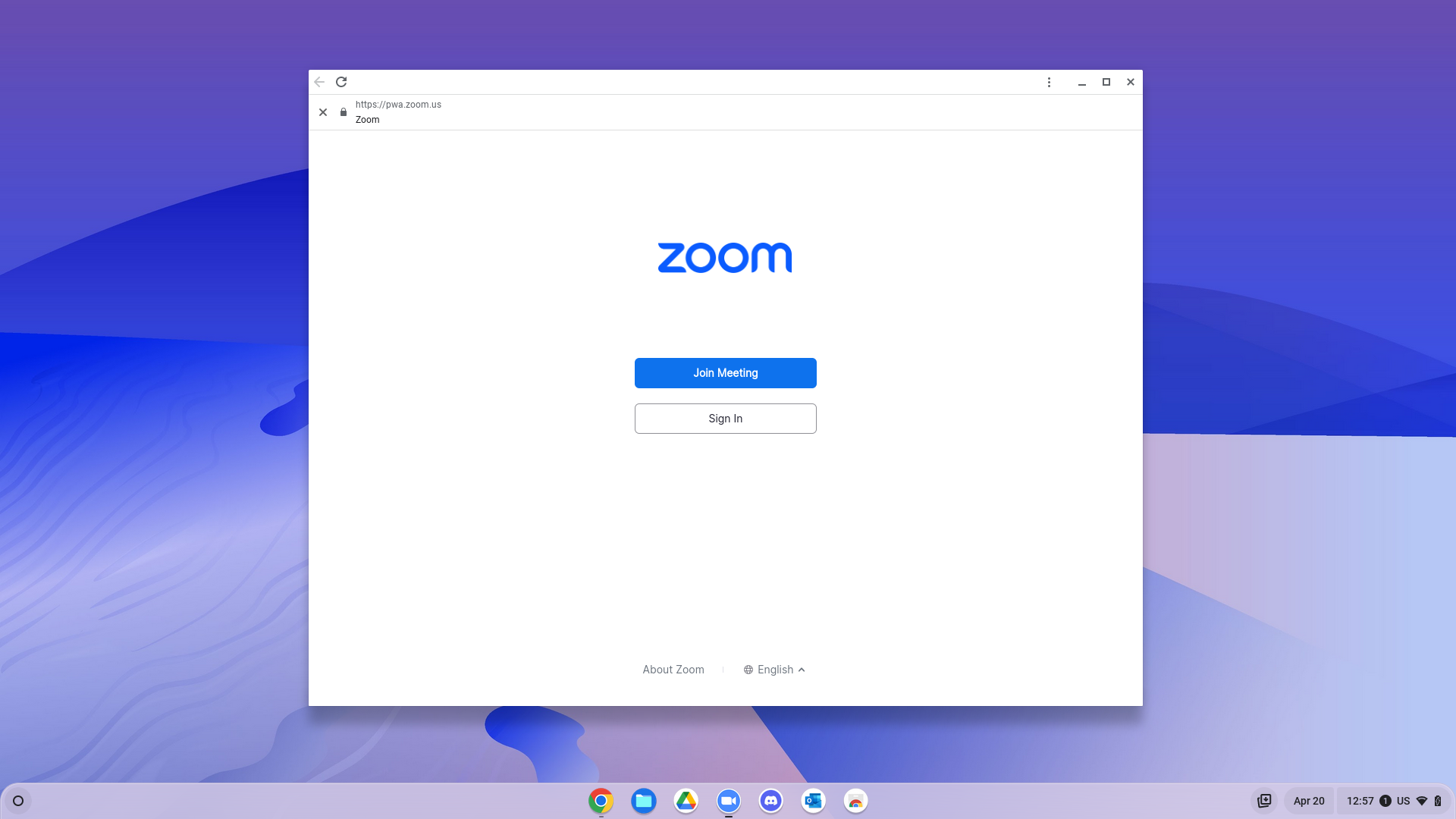 GitHub JiayuanWen/ZoomPWACleanChromeOS Make Zoom PWA more themed towards ChromeOS with