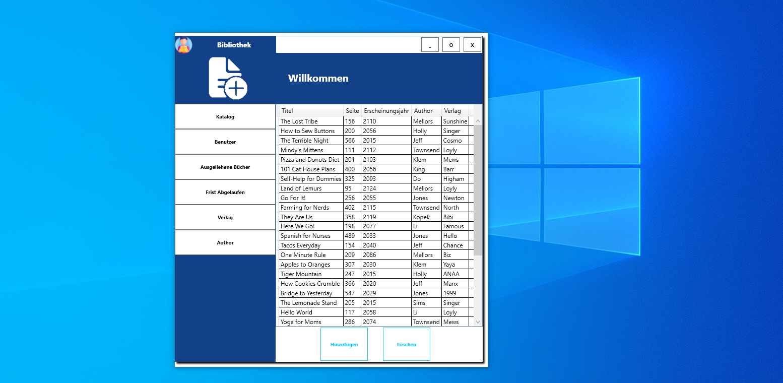 GitHub - sahinahmet87/Bibliothek: Library Management WPF-Project