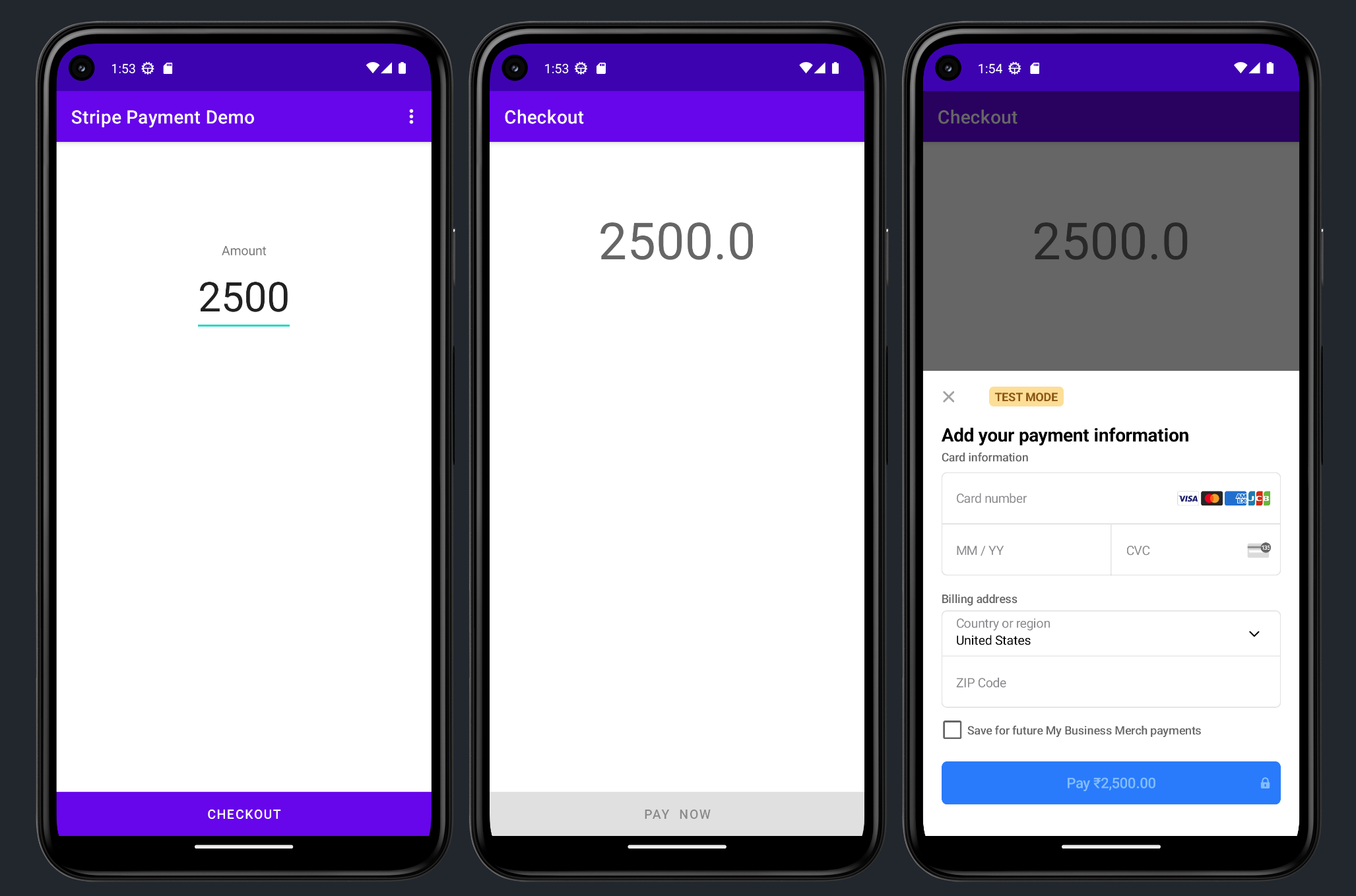 Android Stripe Payment Demoserverapppy At Master · Digipodium