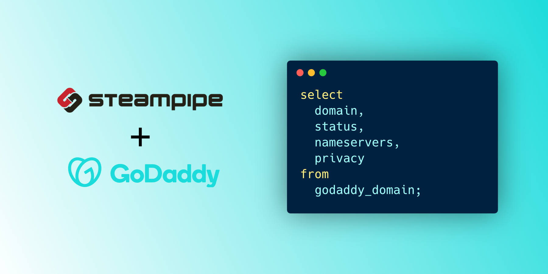 steampipe-plugin-godaddy