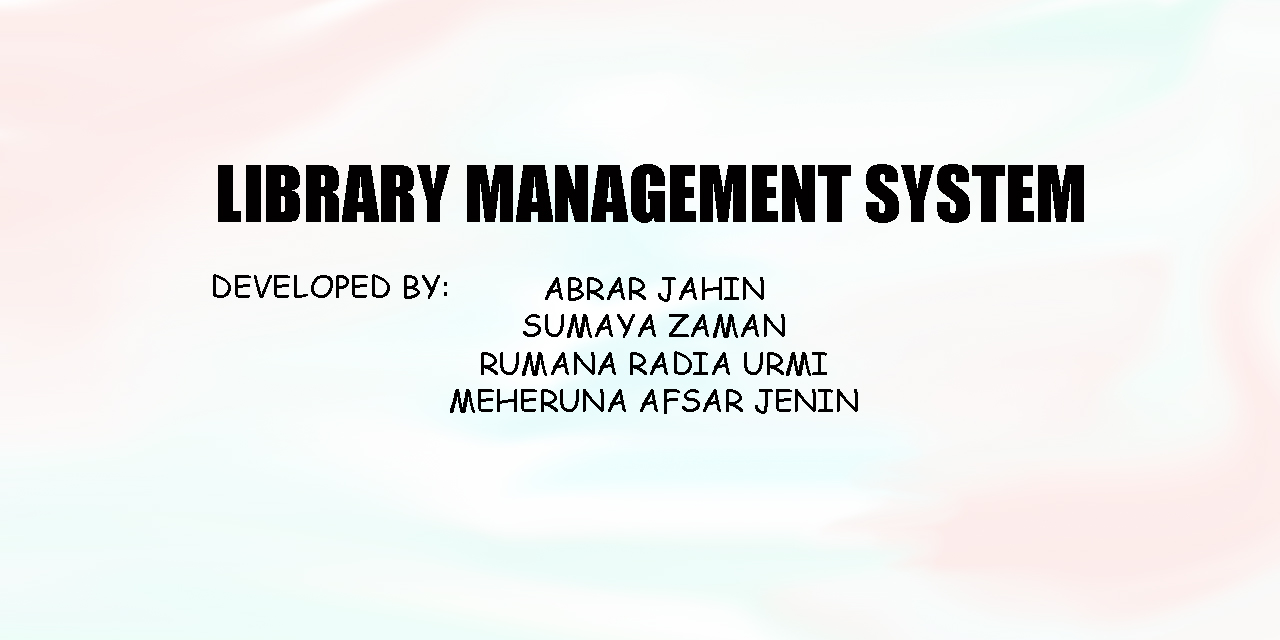 Library-Managment-System