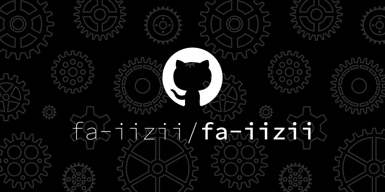 GitHub - fa-iizii/fa-iizii