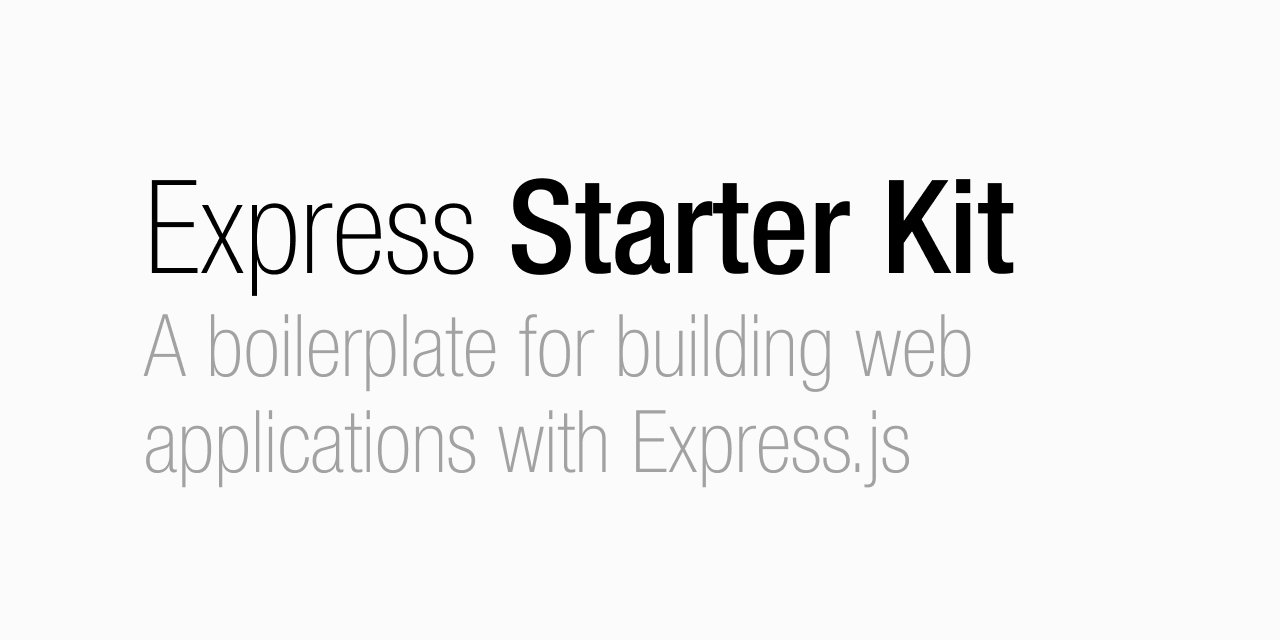 express-starter