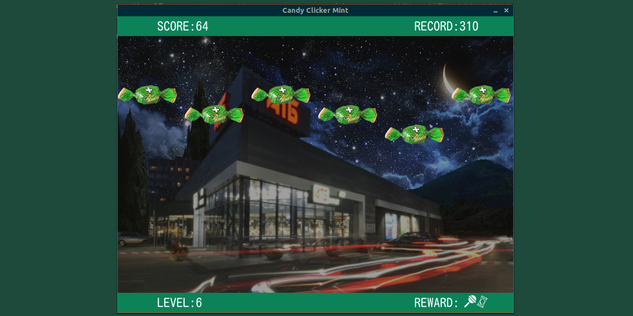 GitHub blackbirdcoder/gamecandyclickermint Clicker game, click on