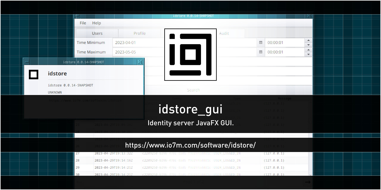 GitHub - io7m-com/idstore_gui: Identity server JavaFX UI