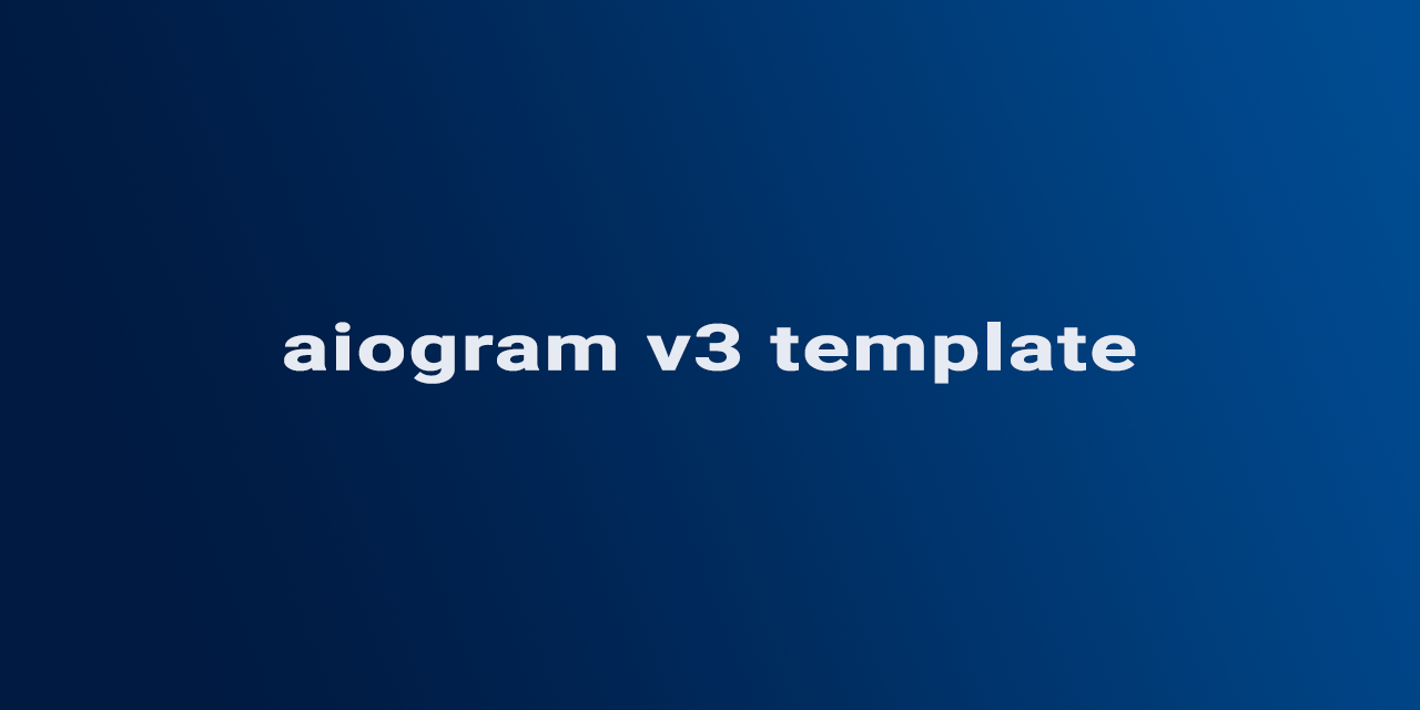GitHub - rin-gil/aiogram-v3-template: AIOgram v3 bot template