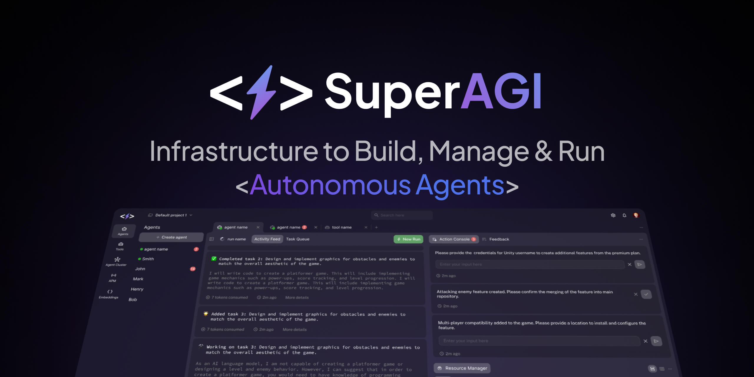 GitHub - TransformerOptimus/SuperAGI: <⚡️> SuperAGI - A dev-first open source autonomous AI agent framework. Enabling developers to build, manage & run useful autonomous agents quickly and reliably.