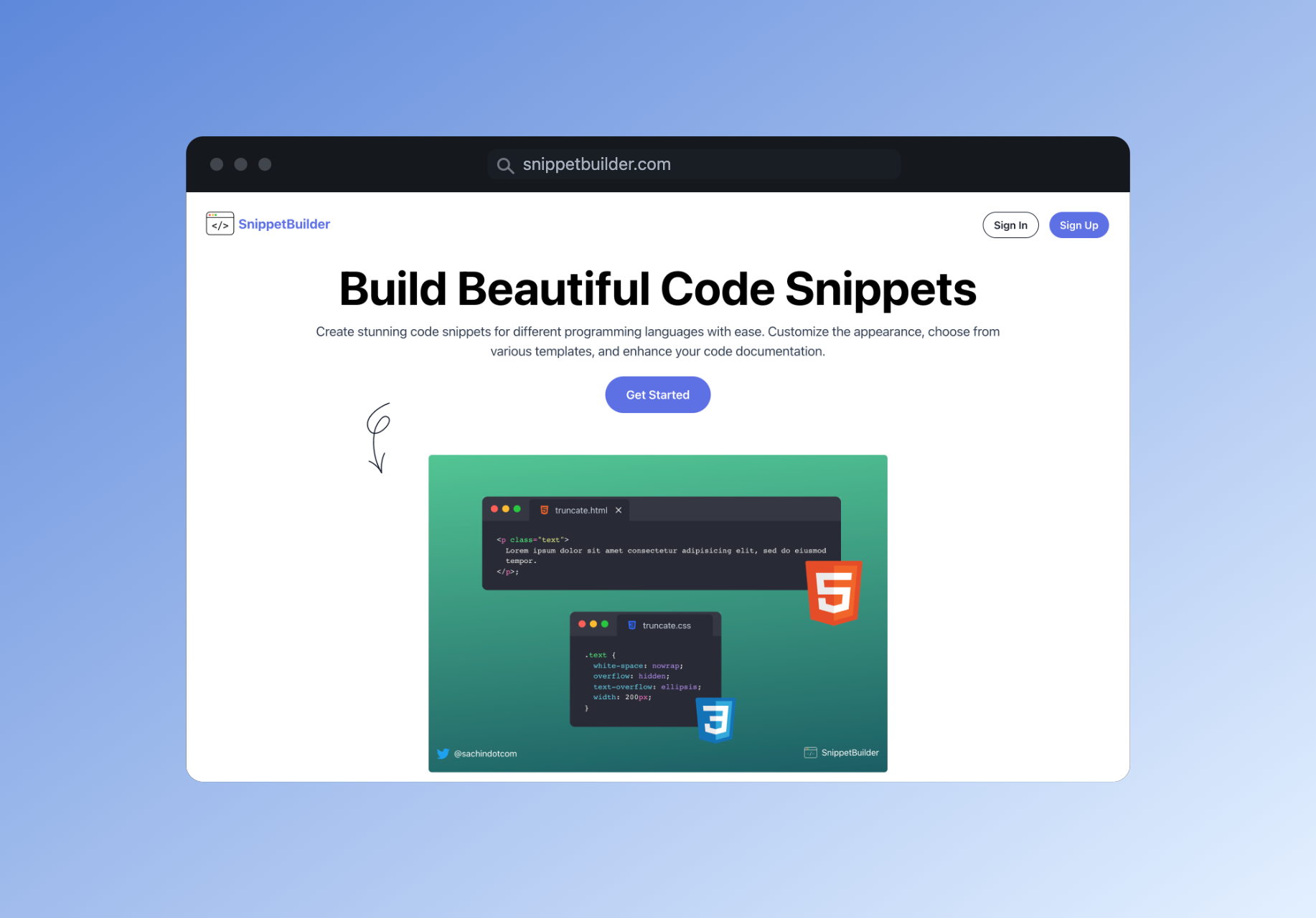 code-snippets-builder