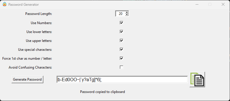 GitHub - chribonn/PasswordGeneratorPython
