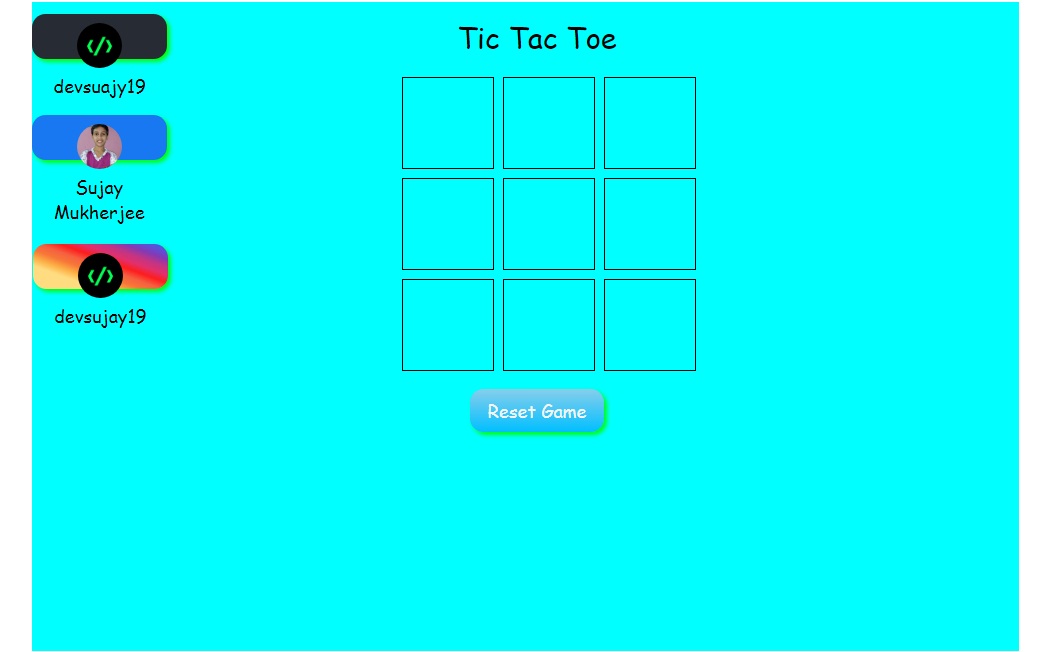 GitHub - devsujay19/TicTacToe: A Simple Tic-Tac-Toe - The Game.