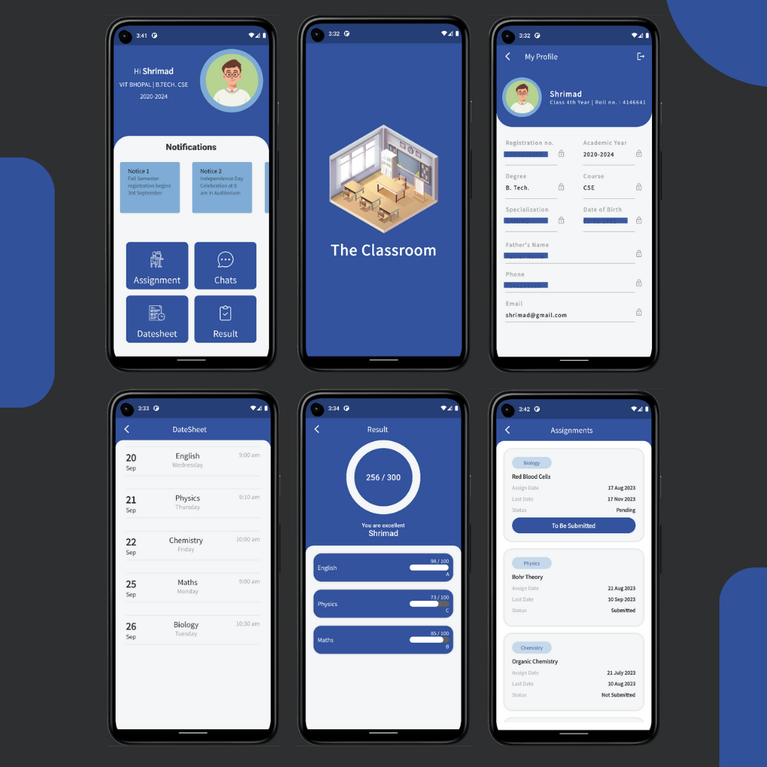 GitHub - Shrimad-Bhagwat/The-Classroom: The Classroom is a mobile ...