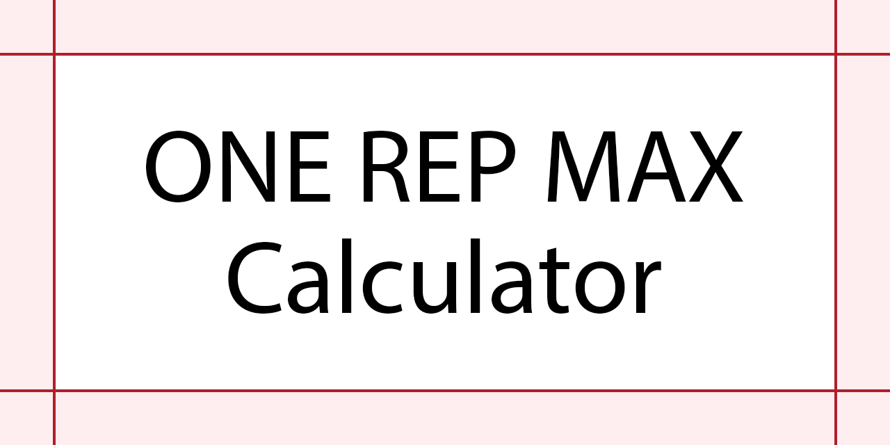 Github miguelacm onerepmax calculate one rep max