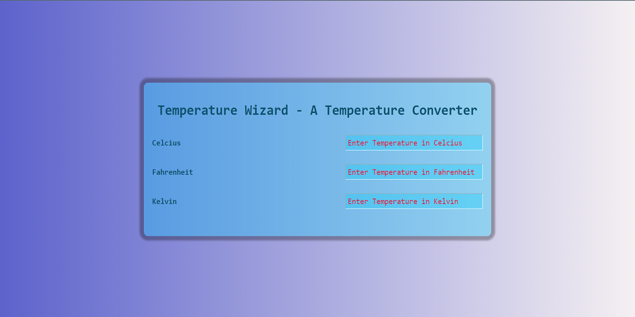 Temperature Converter