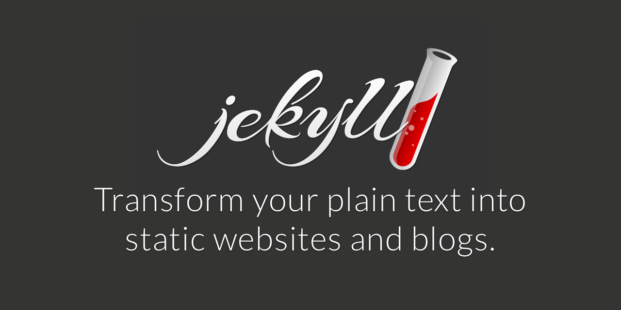 jekyll/jekyll