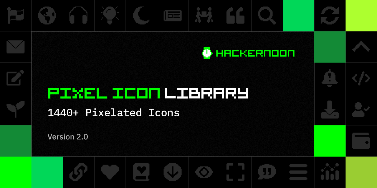 hackernoon/pixel-icon-library