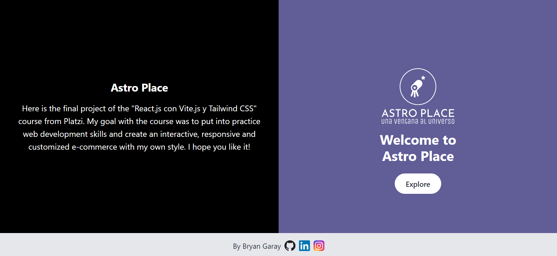 GitHub - BryanGaray99/Astro-Place-e-commerce: Portfolio project: E ...