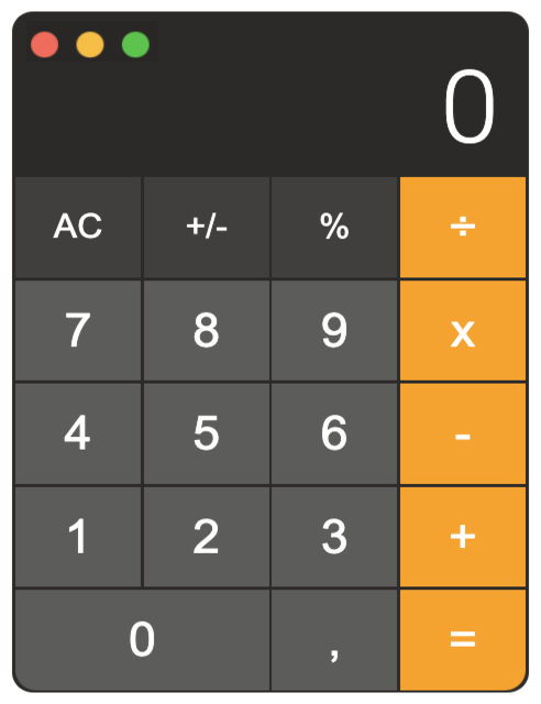 GitHub - alherdom/macoscalculator: Application to simulate the behavior ...