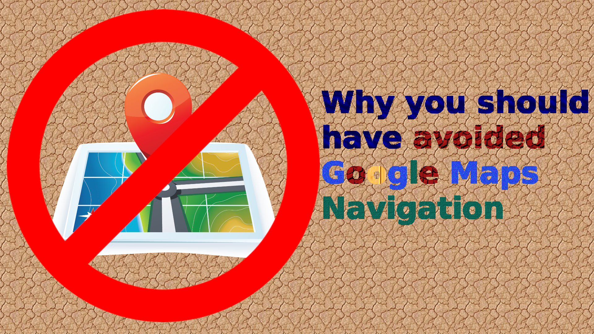 GitHub Seanpm2001 Why you should have avoided Google Maps Navigation