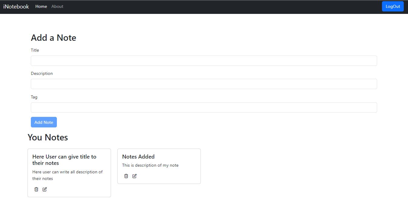 GitHub - venishaparmar/iNoteBook-MERN-Stack-Project: iNoteBook is a ...