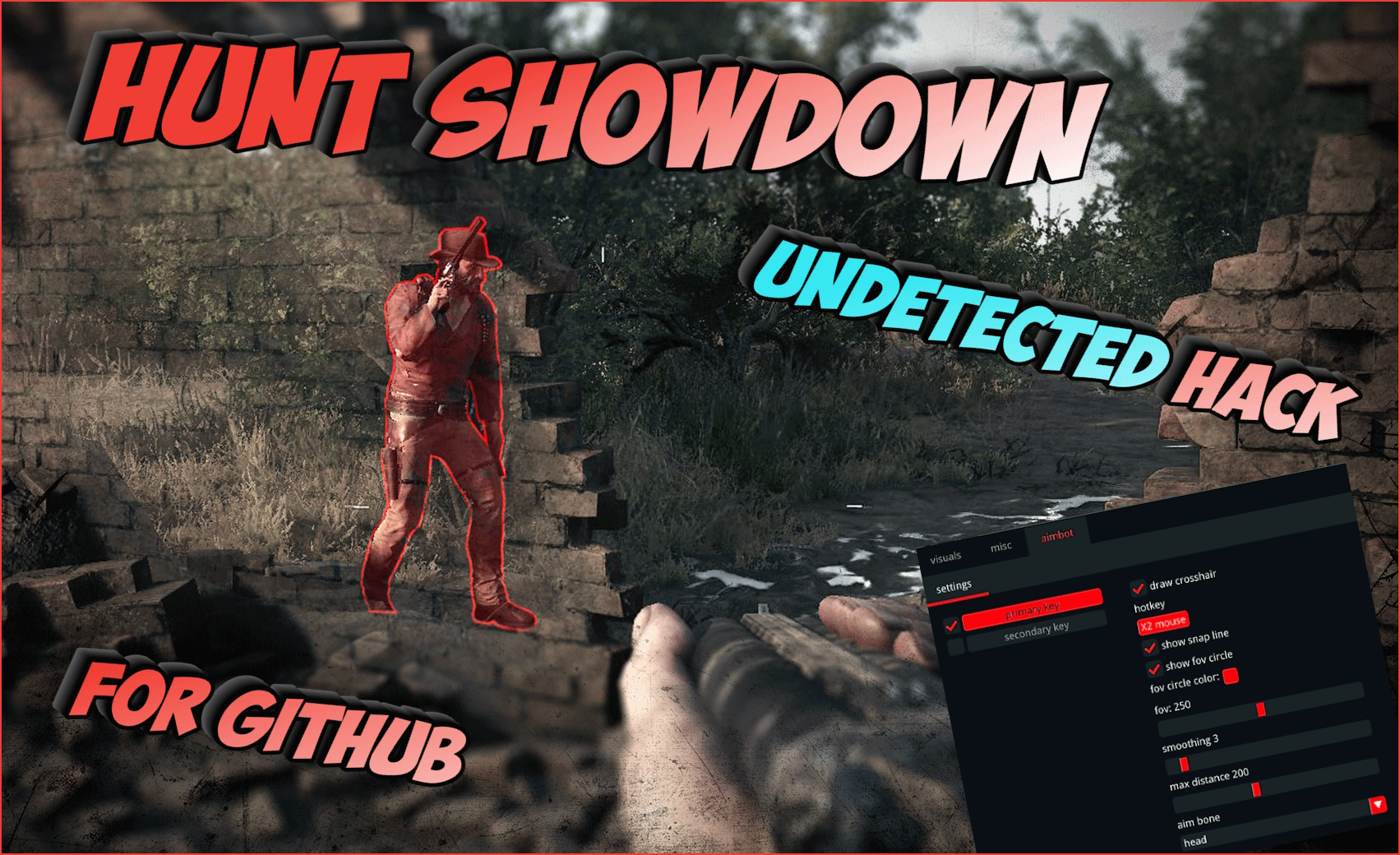 Hunt showdown radar hack github topics github