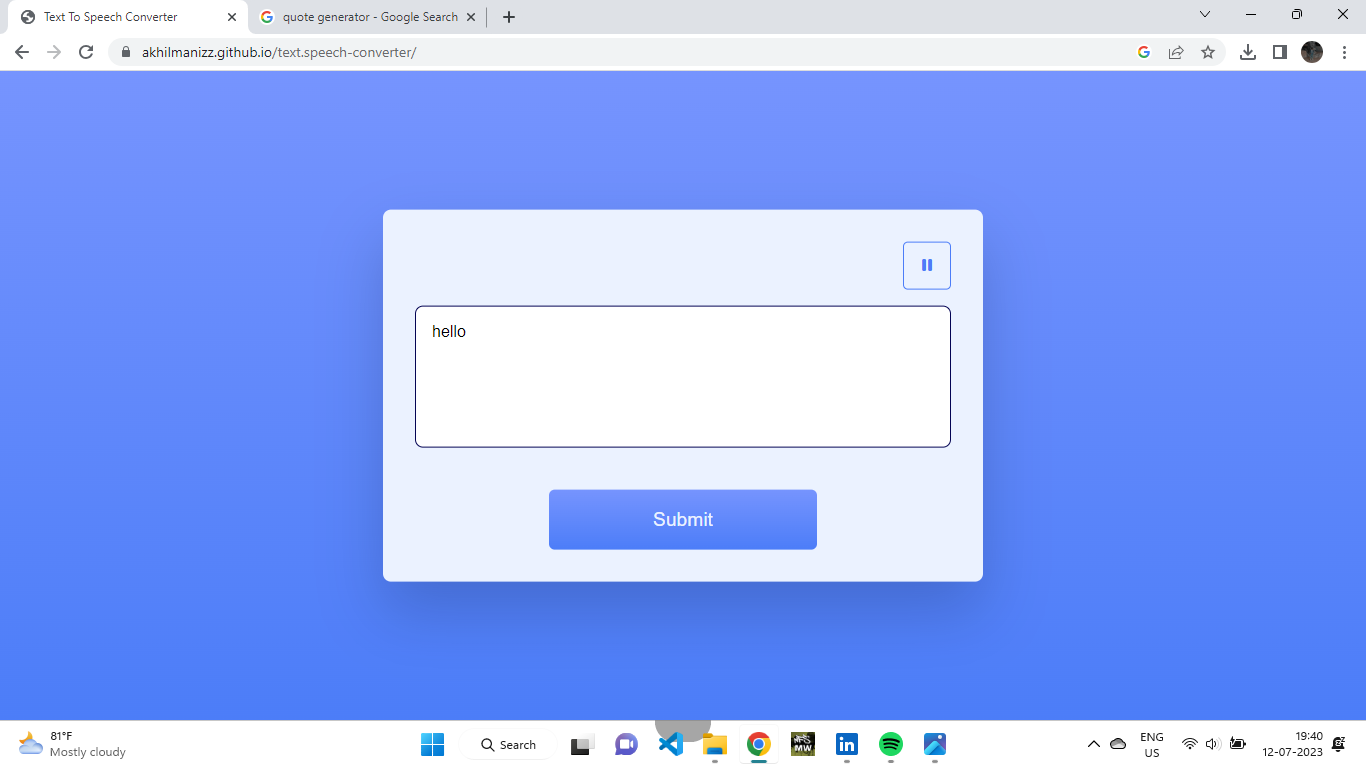 text to speech converter github