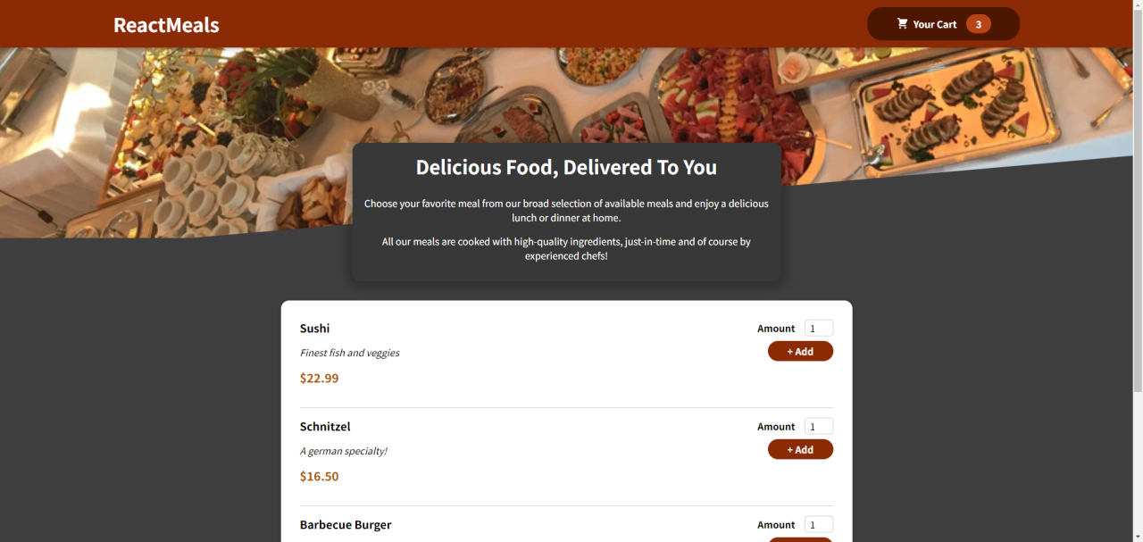 Github Niziol Food Ordering App Aplikacja Napisana W React Która