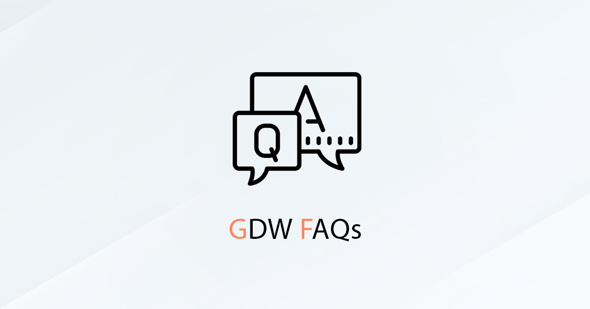 GDW_Faqs