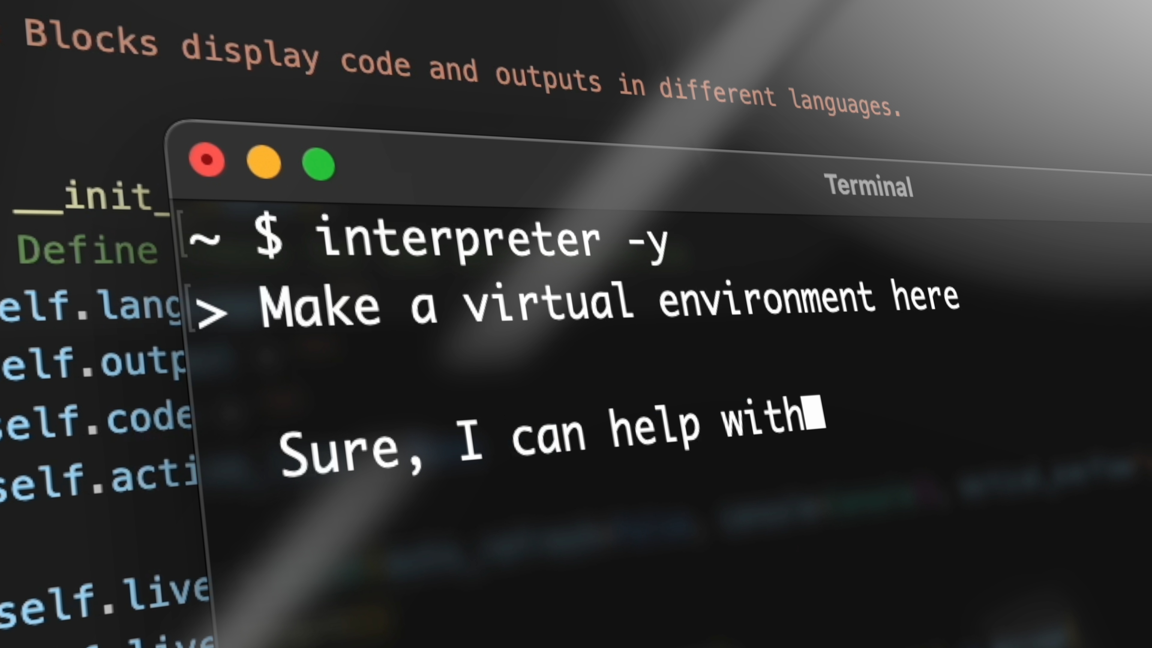 Open Interpreter lets LLMs run code (Python, Javascript, Shell, and more) locally. You can chat with Open Interpreter through a ChatGPT-like interface