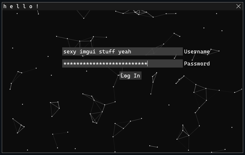 imgui-particle-background