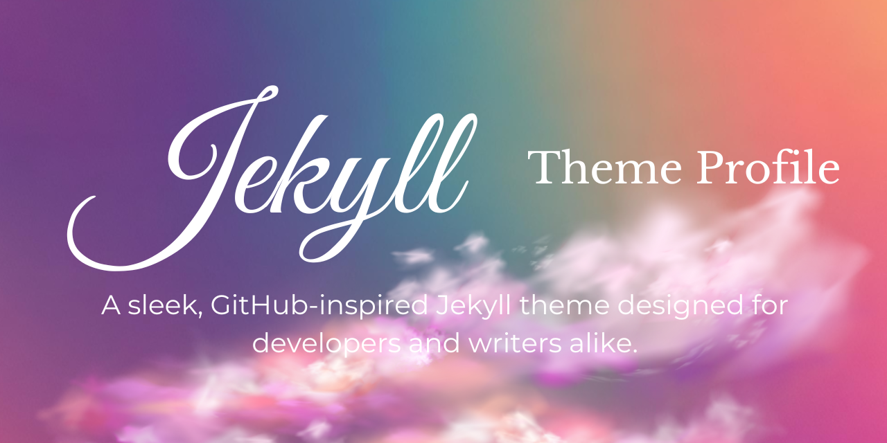 jekyll-theme-profile Jekyll Themes