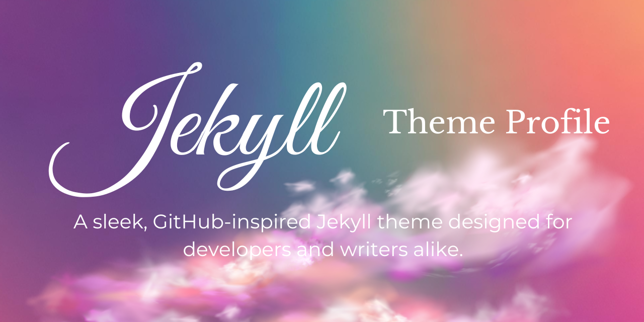 jekyll-theme-profile