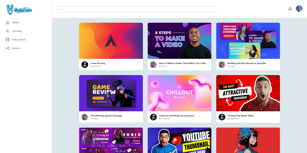 YouTube-fullstack