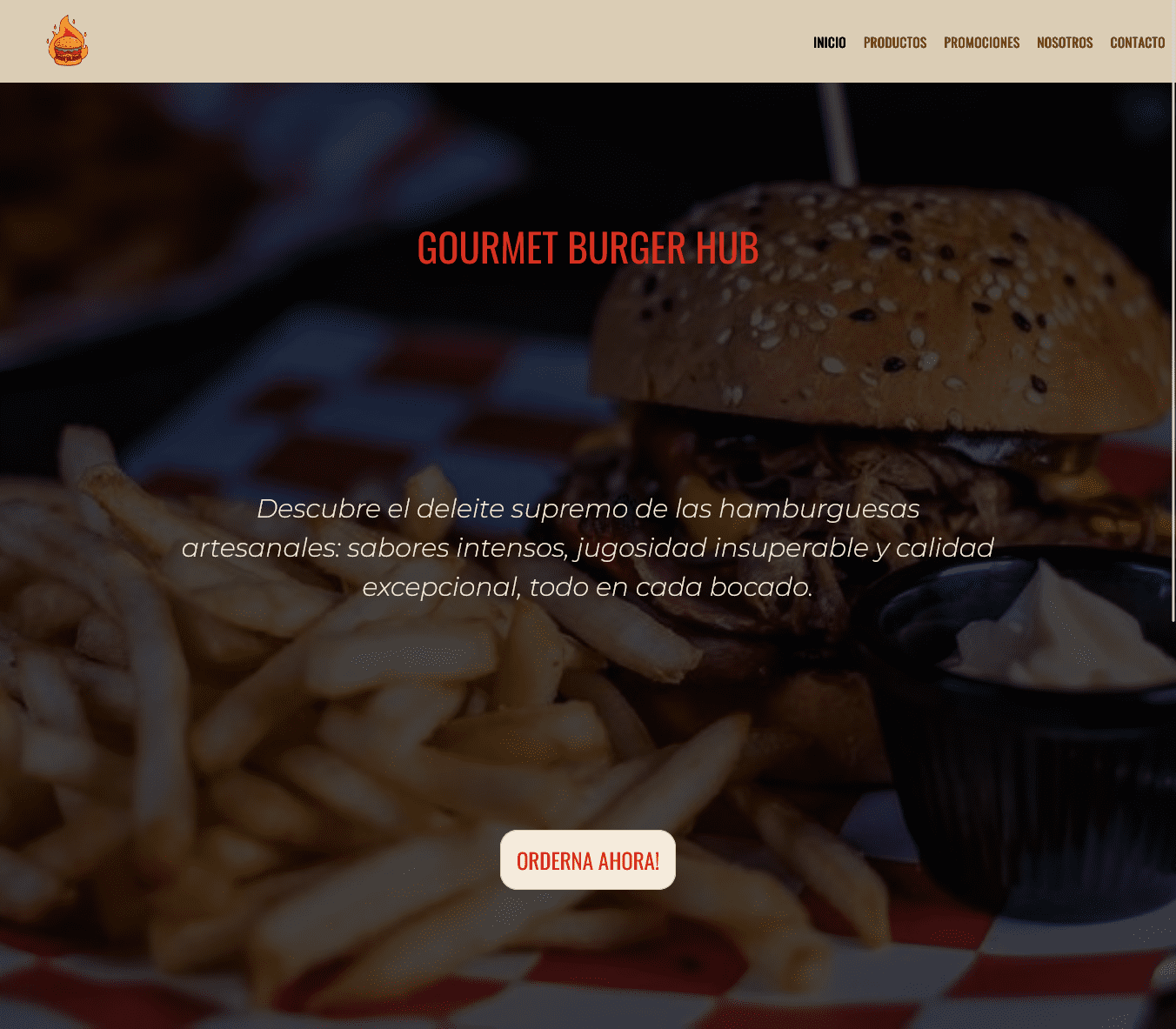 GitHub - luisalmenarez/GourmetBurgerHub