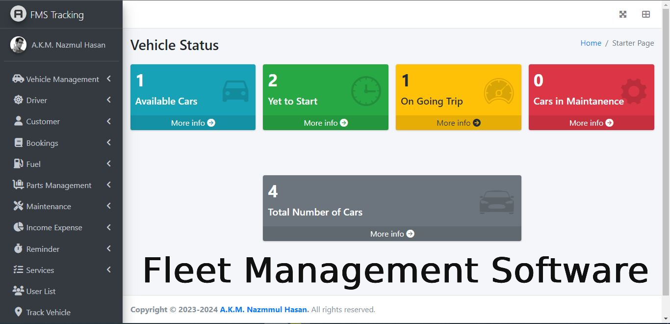 GitHub - bijoypython/fleet_manage: Fleet Management Software is ...