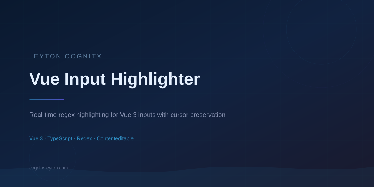 vue-input-highlighter