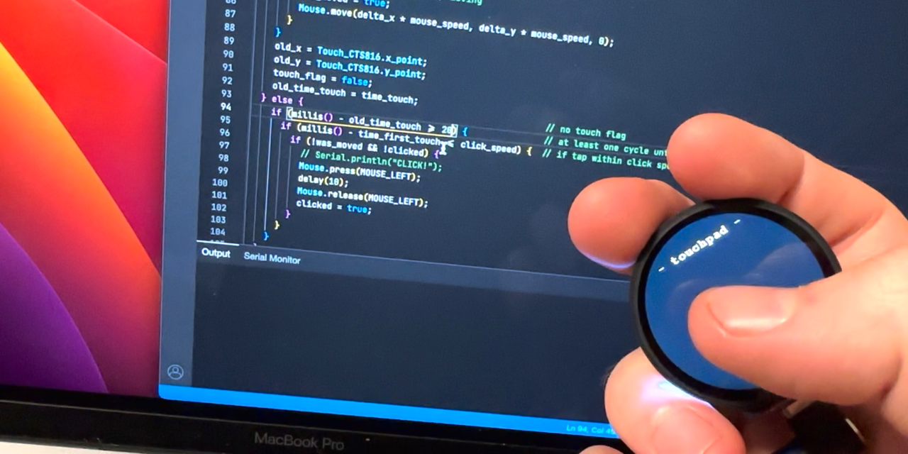 GitHub - LazaroFilm/touchscreen-trackpad: A trackpad using WaveShare ...