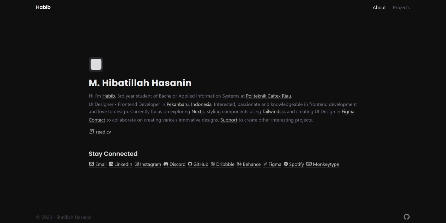 Github Hibatillah Hibatillah Site Personal Website